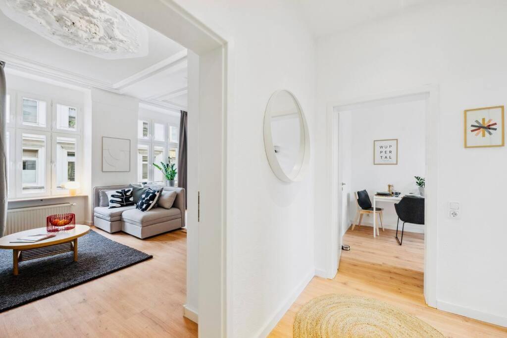 Wuppertaler Altbau-Traum Gutenberg - Naehe Dus & Dortmund & Koeln & Essen 아파트 외부 사진
