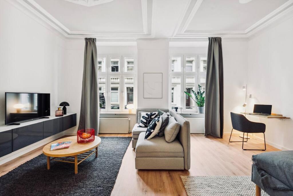 Wuppertaler Altbau-Traum Gutenberg - Naehe Dus & Dortmund & Koeln & Essen 아파트 외부 사진