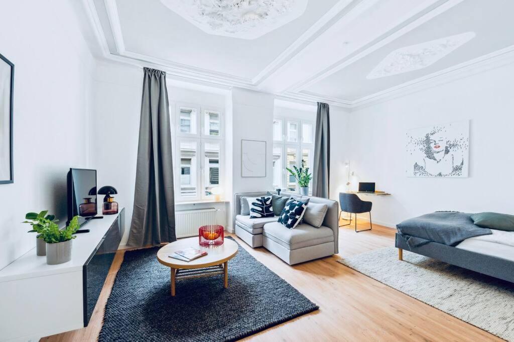 Wuppertaler Altbau-Traum Gutenberg - Naehe Dus & Dortmund & Koeln & Essen 아파트 외부 사진