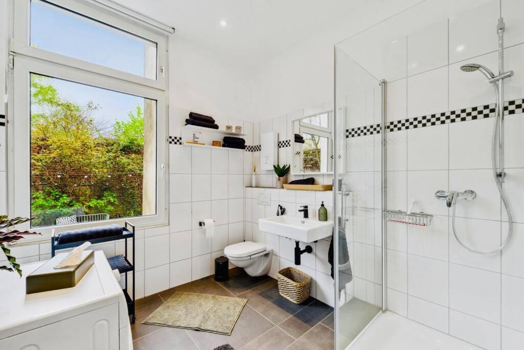 Wuppertaler Altbau-Traum Gutenberg - Naehe Dus & Dortmund & Koeln & Essen 아파트 외부 사진